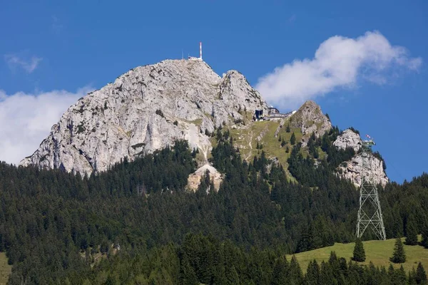 Wendelstein 1838M Bayrischzell Mangfall Mountains Chiemgau Alps Bavarian Alps Upper —  Fotos de Stock