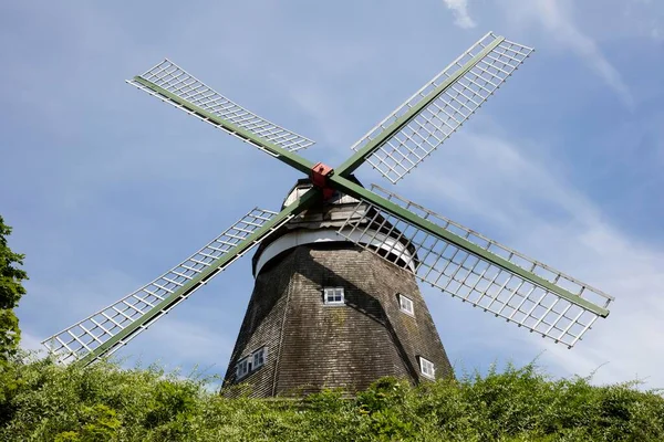 Mill Rbel Mritz Mecklenburg Lake District Mecklenburg Western Pomerania Γερμανία — Φωτογραφία Αρχείου