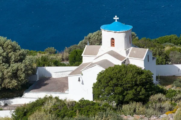 Church Ekklisia Sotiros Monemvasia Laconia Peloponnese Greece Europe — Stock Photo, Image