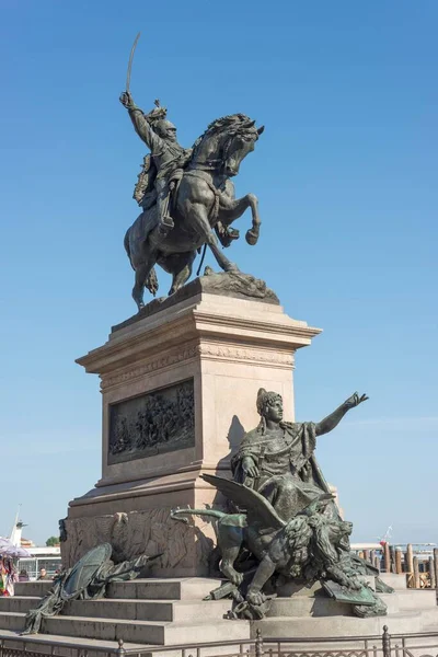 Monument Victor Emmanuel Riva Degli Schiavoni Venise Venise Vénétie Italie — Photo