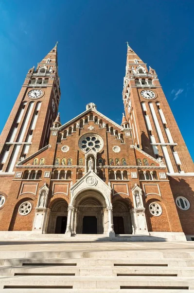 Votive Church Cathedral Szeged Ungern Europa — Stockfoto