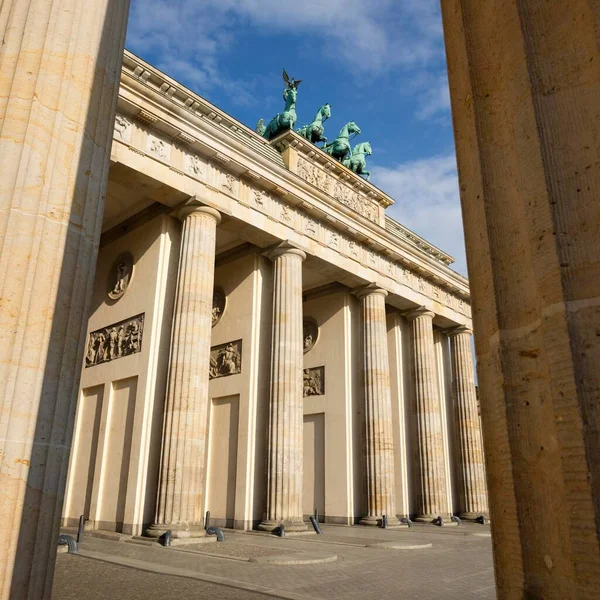 Puerta Brandeburgo Berlín Alemania Europa — Foto de Stock