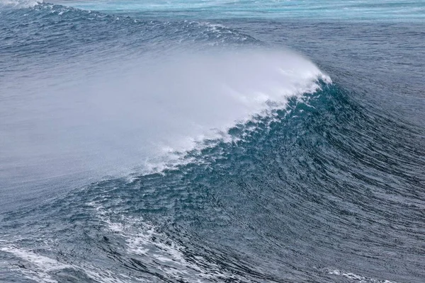 Хвиля Сильна Хвиля Морські Бризки Фейл Айленд Азорські Острови Португалія — стокове фото