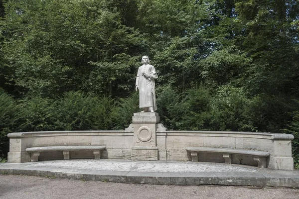 Franz Liszt纪念碑 Weimar Thuringia — 图库照片