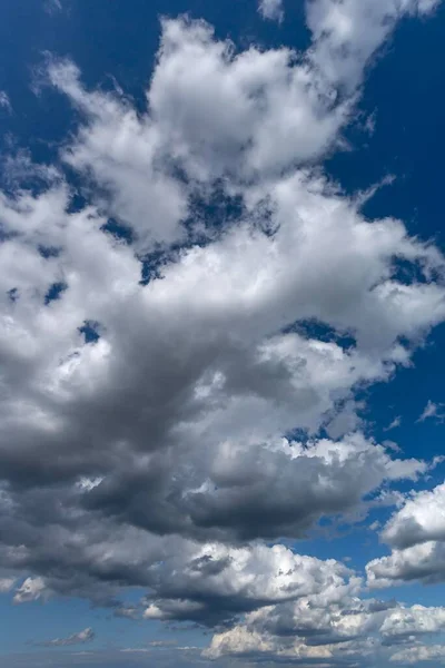 Nubes Lluvia Nimbostratus Baja Sajonia Alemania Europa —  Fotos de Stock