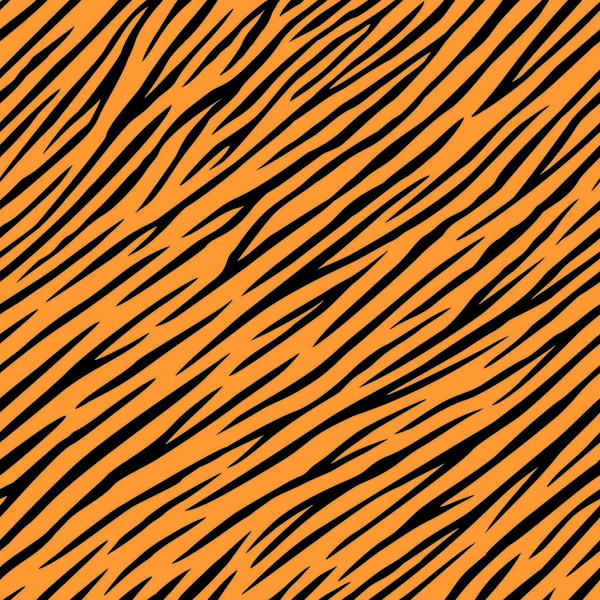 Seamless Tiger Stripe Pattern — Wektor stockowy