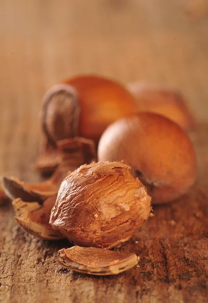 Hazelnuts - closeup — Stock Photo, Image