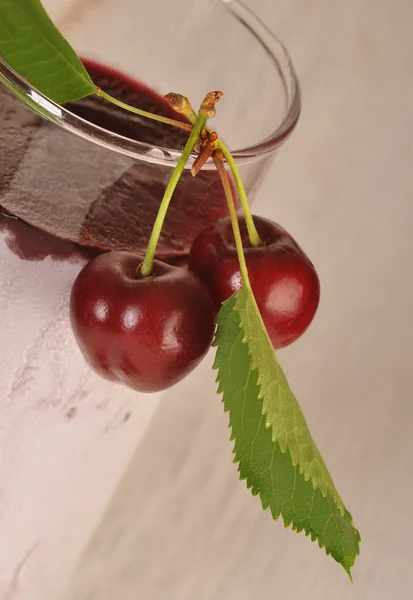 Cherry juice — Stock Photo, Image