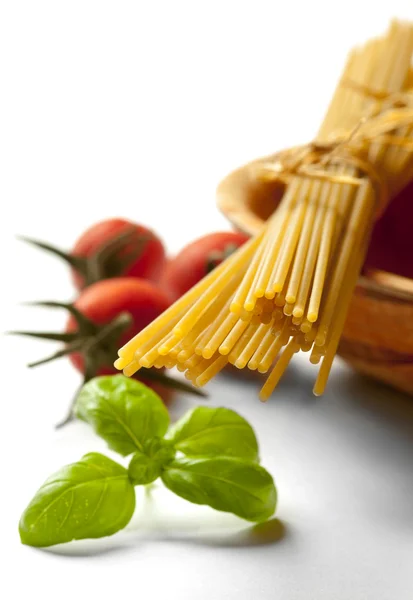 Italiaanse keuken - spaghetti — Stockfoto