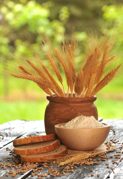 Ingredientes para panificação — Fotografia de Stock