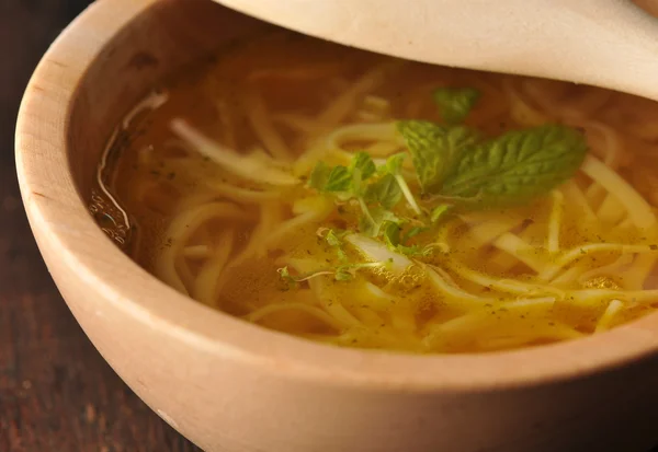 Sopa de frango — Fotografia de Stock