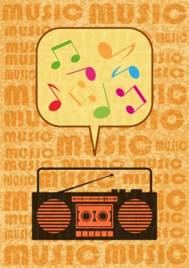 Radio cassette player