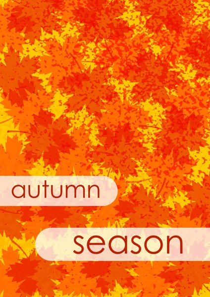 Autumn background — Stock Vector