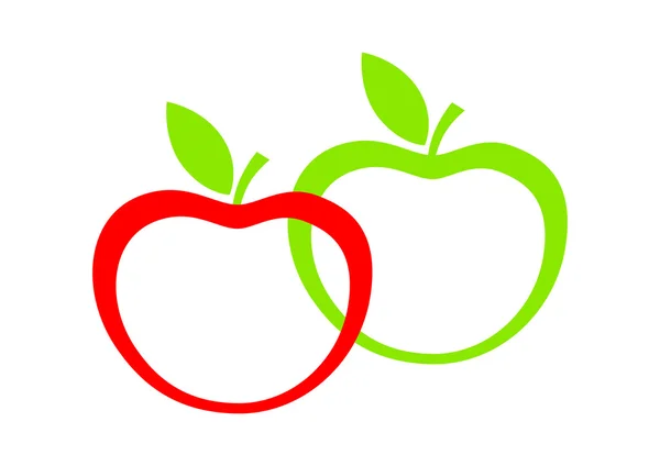 Apple-pictogram — Stockvector