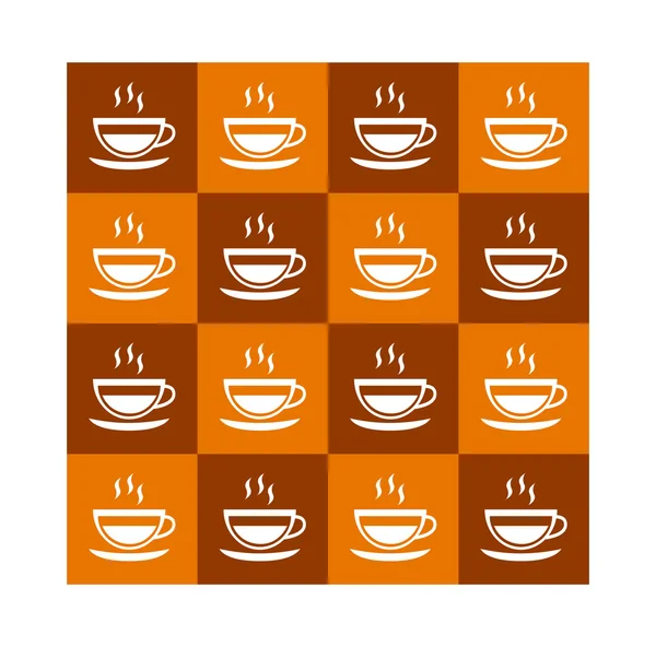 Кофе фон — стоковый вектор