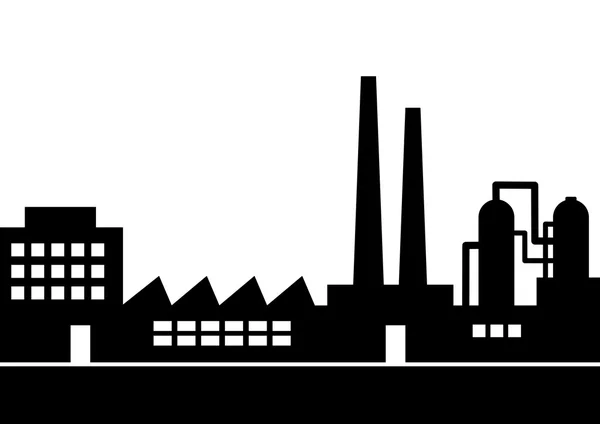 Ícone de fábrica —  Vetores de Stock