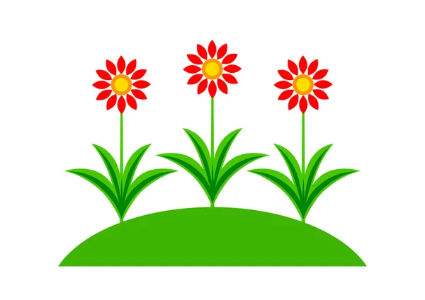 Icona di fiore — Vettoriale Stock