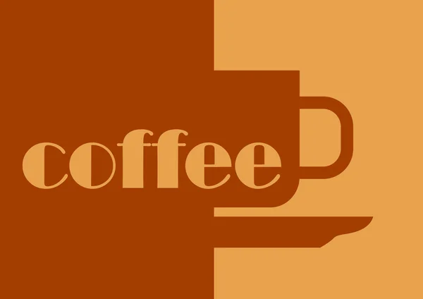 Ikona kawy — Wektor stockowy