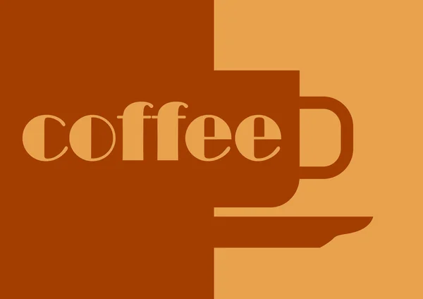 Icône de café — Image vectorielle