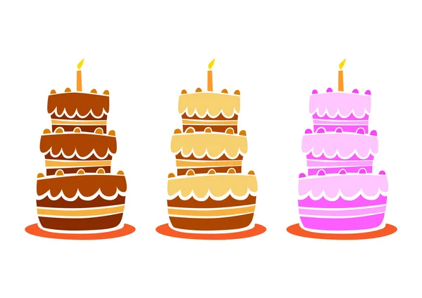 Collecte de gâteau — Image vectorielle