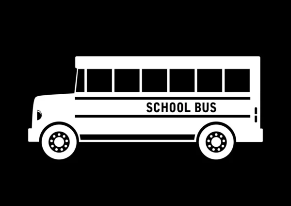 Schulbus — Stockvektor
