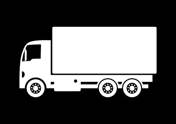 LKW-Ikone — Stockvektor