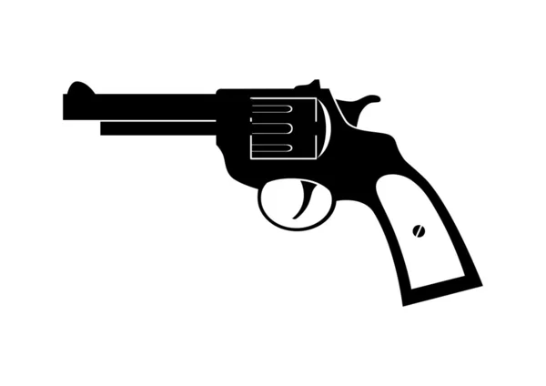 Revolver pictogram — Stockvector
