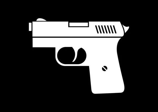 Icône pistolet — Image vectorielle