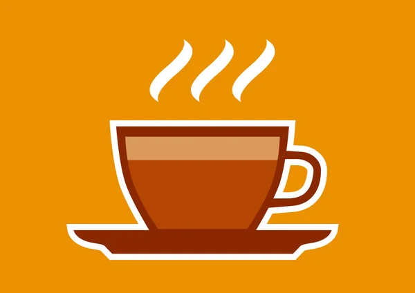 Icono del café — Vector de stock