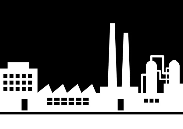 Ikona fabryki — Wektor stockowy