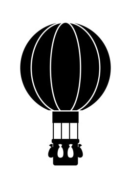 Sıcak hava balonu simgesi