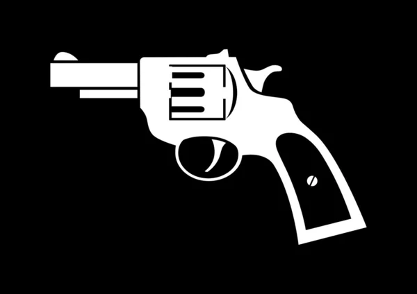 Icône Revolver — Image vectorielle