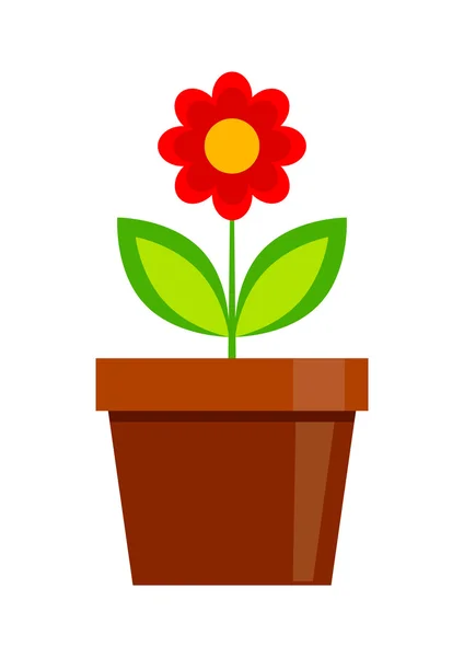 Ikona květiny — Stockový vektor