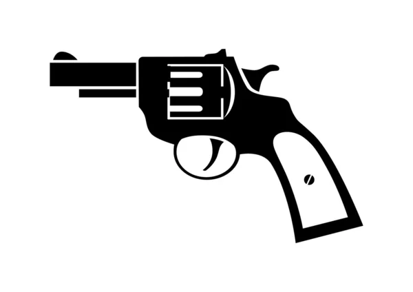 Revolver icon — Stock Vector