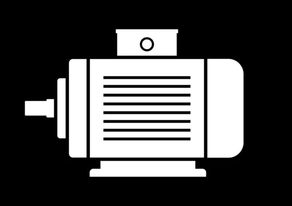 Electric motor icon — Stock Vector