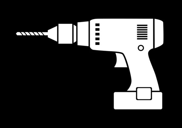 Bohrersymbol — Stockvektor