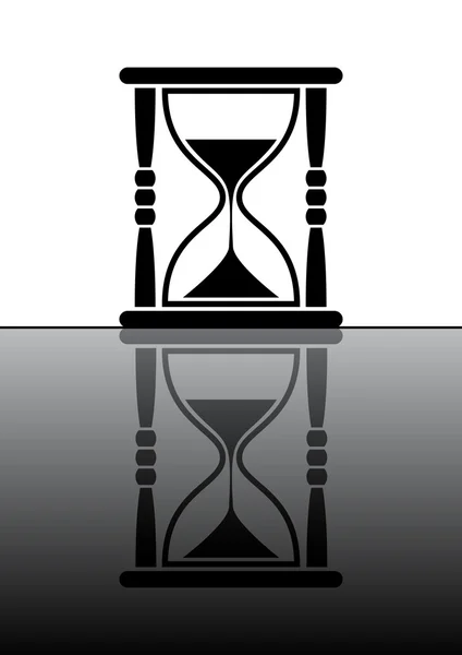 Icono de reloj de arena — Vector de stock