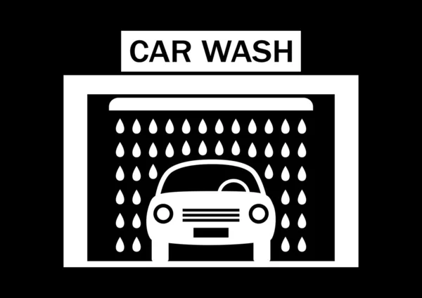 Car wash — Stock Vector