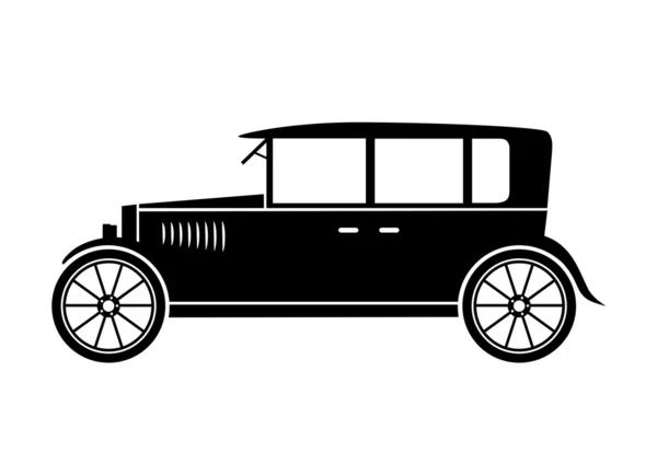 Старый автомобиль — стоковый вектор