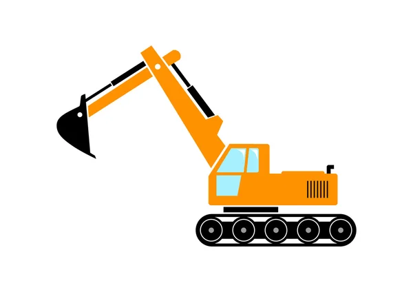 Excavator icon — Stock Vector