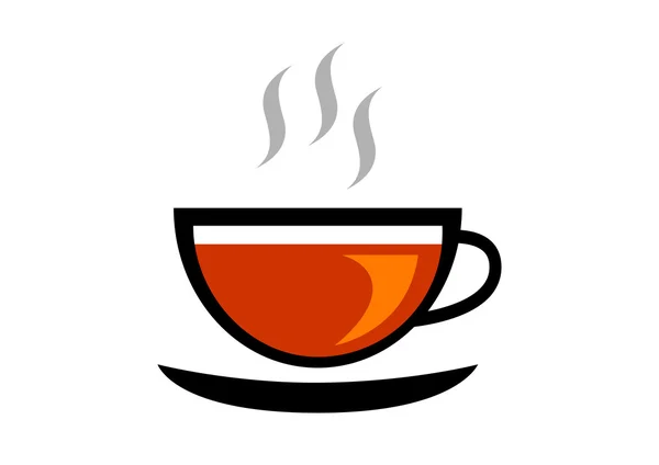 Icono de taza de té — Vector de stock
