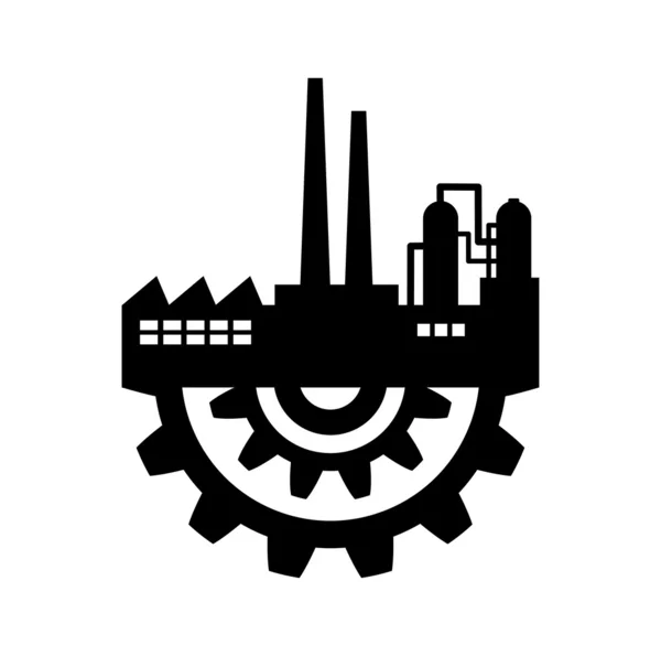 Icono industrial — Archivo Imágenes Vectoriales