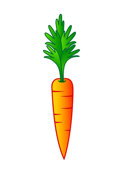 Морква значок — стоковий вектор
