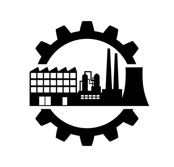 Industrial icon — Stok Vektör