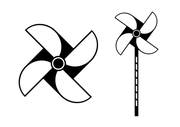 Icono del molinete — Archivo Imágenes Vectoriales