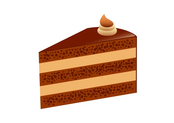 Piece of cake — Stock Vector