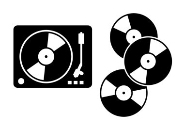 gramofon simgesi  