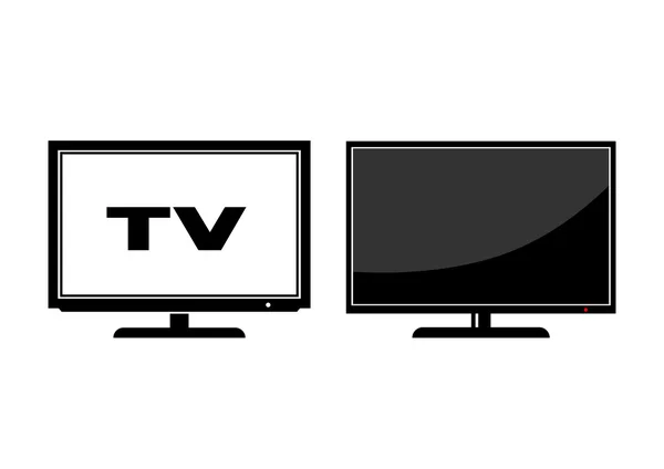 Ícone de TV — Vetor de Stock