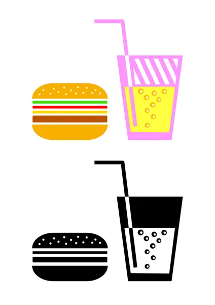 Hamburger icon — Stock Vector