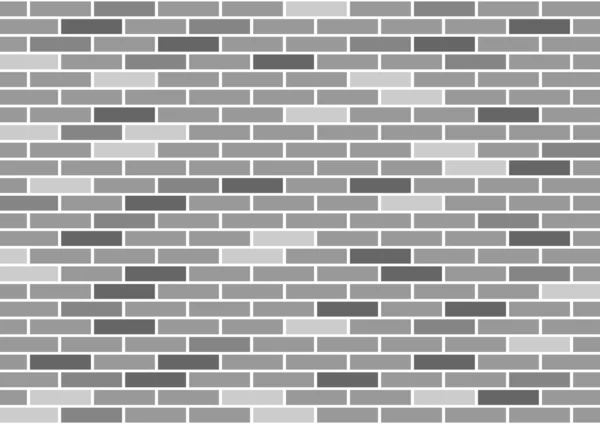 Schwarze und weiße Wand — Stockvektor
